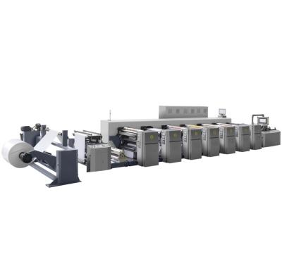 China Automatic Flexo Press Printing Shops Petal Printing Flexographic Machine for sale