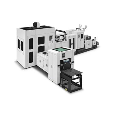 China Fully Automatic High Speed ​​Print Shops Square Bottom Nonwoven Bag Making Machine for sale