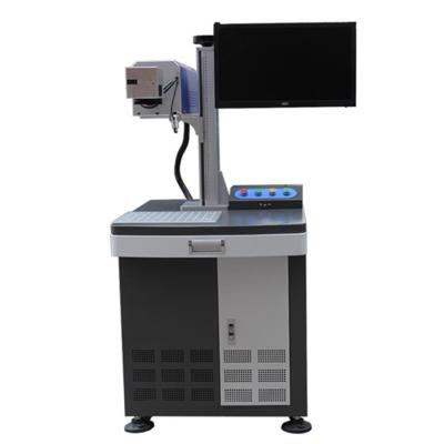 China Laser Marking 20w/30w/50w White Color Nonmetallic Material CO2 Laser Marking Machine for sale