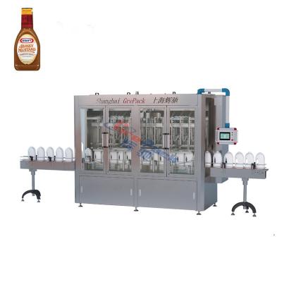 China Popular Type Liquid Filling Machine Water Filling Machine Mayonnaise Liquid Filling Beverage Machine for sale