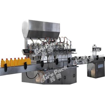 China Popular Type Ore Water Filling Machine Engine Oil Filling Machine Mustard Gasoline Filling Beverage Machine for sale