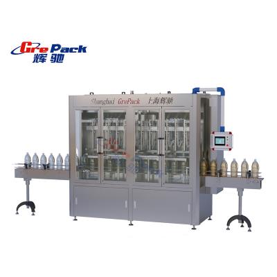 China Popular Type Filling Machine Oil And Filling Machine High Speed ​​Butter Sauce Round Fat Bottle Filling Beverage Machine for sale