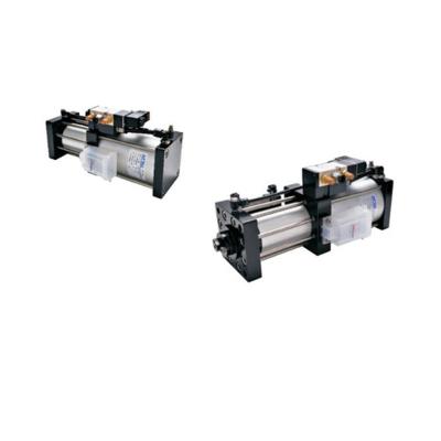 China Factory LandSky air tac air over hydraulic cylinder force bore pneumatic boosting unclamping cylinder NPM for sale