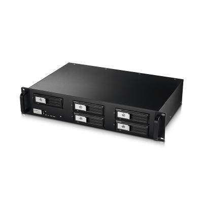 China DS6200 5Bay 2U Data Rack Aluminum RAID Storage System for sale