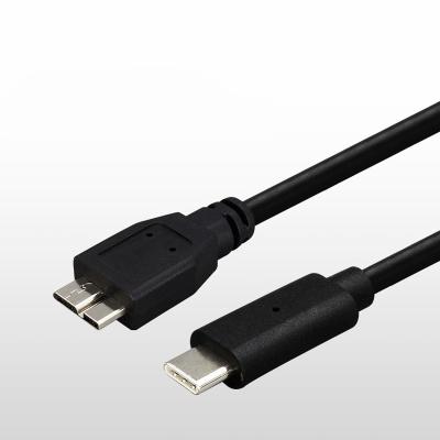 China Mobile Phone Data Cable USB3.1 Type C-MicroB Data Cable USB Cable For External Hard Drive For Mobile Phone for sale