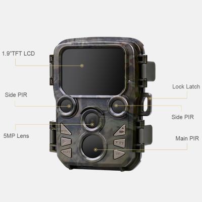 China Mini Night Vision Infrared Digital Game Wild Animal Trail Mini Hunting Camera for sale