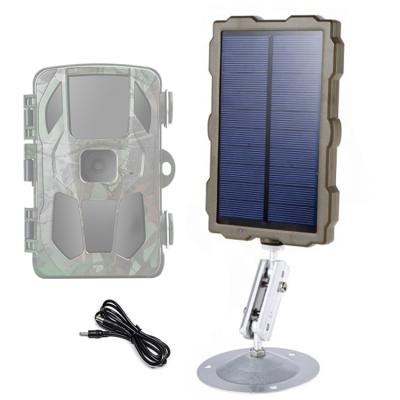 China Weather-Resistant Efficient Hunting Solar Panel Camera Kit With Portable Power Supply For Trail Camera for sale