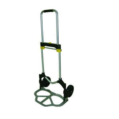 China Two Wheel Foldable Aluminum Folding Trolley Shopping And Carrying Aluminum Shopping Trolley 80 Kg for sale