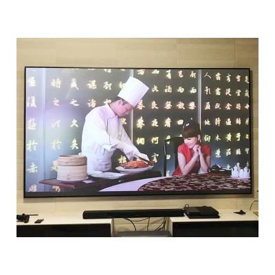 China View 120 inch fixed frame projector screen for 4k 3D for long throw projector for ambient light for sale