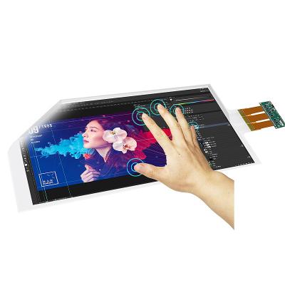 China Transparent Touch Screen 32inch USB LCD Touch Screen Interactive Machine Foil Film...etc. view of ATM.POS.Open for sale