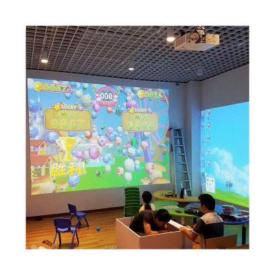 China Interactive Projection Games Interactive Wall Projection for Mash Ball Beating for Kids Amusement in Playground for sale