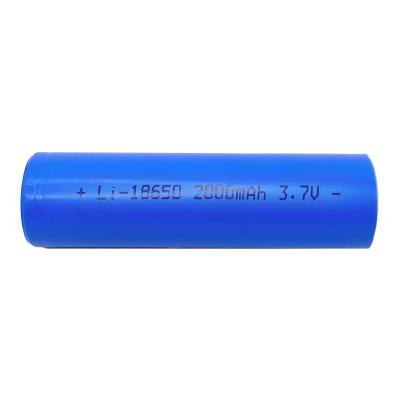 Κίνα Ελαφρύ 3.7v 2000mah μπαταρία λιθίου 18650 Μακρό κύκλο ζωής προς πώληση