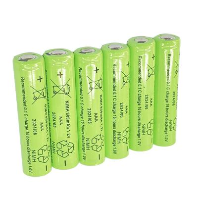 China AAA 800mAh NiMH 1.2V Rechargeable Battery Suitable for Toys, Mice, Electronic Scales, Mouse Rechargeable battery for sale