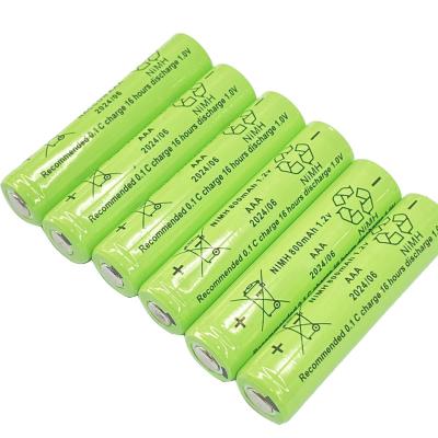 China OEM oplaadbare NiMH-batterijen voor dagelijkse toepassingen in AA-apparaten 1,2 V 800mah 1000mah Te koop