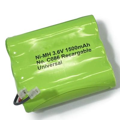 中国 エコフレンドリー NiMH バッテリー パック 3.7V OEM 1500mah NiMH バッテリー 販売のため