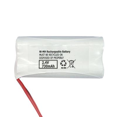 China OEM ODM NIMH Batteriepack AA 2,4v 730Mah NIMH Solarbatterie zu verkaufen