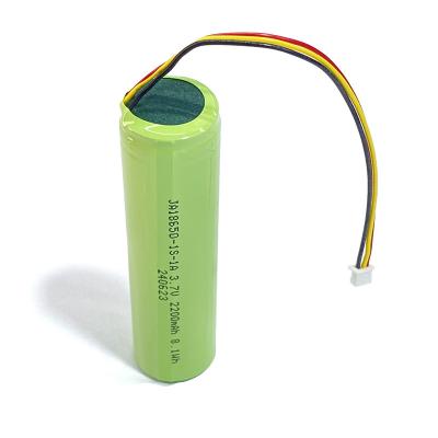 China Op maat gemaakte 2200mah 3500mah 3.7v 18650 oplaadbare batterij voor LED licht speelgoed Te koop