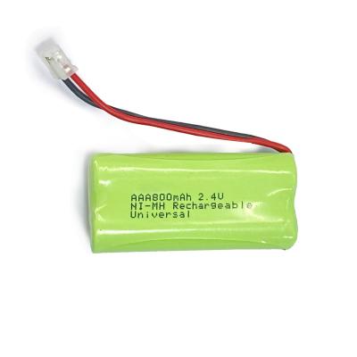 中国 ニッケル金属水化物 太陽光電池 2.4V 800mAh Ni Mh 太陽光電池 販売のため