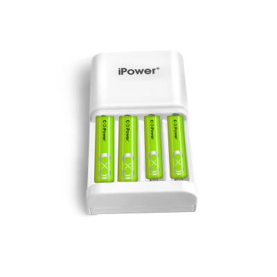 China AA AAA NIMH / NICD Rechageable Battery Charger Fast With US EU Direct Plug for sale