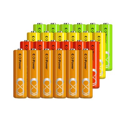 China Hohe Kapazität AA 2000mah 1.2 Nimh Wiederaufladbare Batterie AAA 800mah 2600mah Unterstützung OEM ODM zu verkaufen