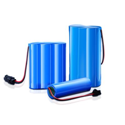 Cina Batteria Li-Ion 18650 personalizzata 7.4v 11.1v 14.8v 18.5v 22.2v 2.2Ah 5Ah 10Ah 12Ah 15Ah in vendita