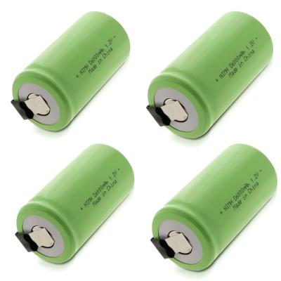 China 1.2V D Size Nimh Batteries 6000mAh With Welding Contacts Te koop