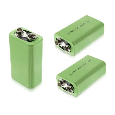 China 9V 200mAh nimh rechargeable batteries Battery Cell Cycle Charging Immediate Use Te koop