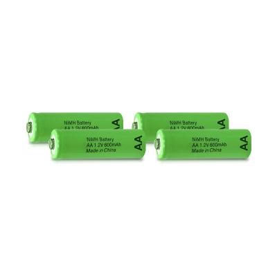 Chine NIMH AA 600MAH 1.2V nimh rechargeable battery ni-mh battery batteries for solar light Step Light Stair Light Fence Light à vendre