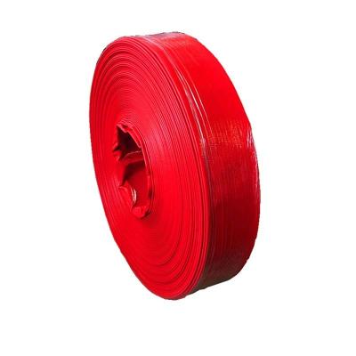 China Coating Best-Selling Large Diameter Pipe Sprinkler Water Discharge Water Pipe Factory Suction PVC Layflat Plastic Molding High Pressure Hose Old for sale