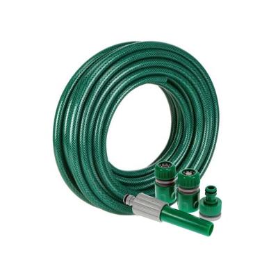 China Hot Sale Plastic Molding High Pressure UV Soft Coating Old Anti No Kink PVC Green Car Washing Heavy Duty Garden Water PVC Garden Hose for sale