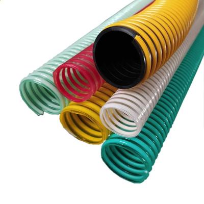 China Coating Price Plastic Molding Steel Wire Former Best Sprial Reinforced Hose Irrigation Water Tube Spiral Wire PVC Swimming Pool Suction Hose for sale