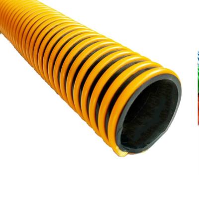 China High Quality Flexible Coating Old Plastic Casting High Pressure Vacuum Suction Hose Corrugated Reinforced Plastic PVC Suction Hose for sale