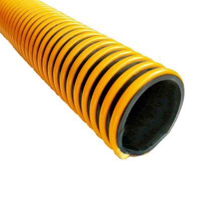 China Flexible Coating Suction Hose Spring Plastic Molding Steel Wire Old Reinforced Rigid PVC Propeller Hose PVC Propeller Suction Hose for sale