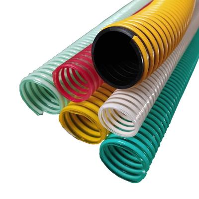 China Coating best-selling large diameter hose plastic molding high pressure sprinkler discharge water hose suction PVC steel wire suction hose for sale