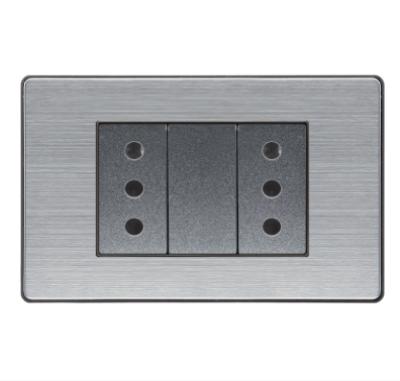 China Chile 15A Commercial Double Wall Electrical Outlet Outlets for sale