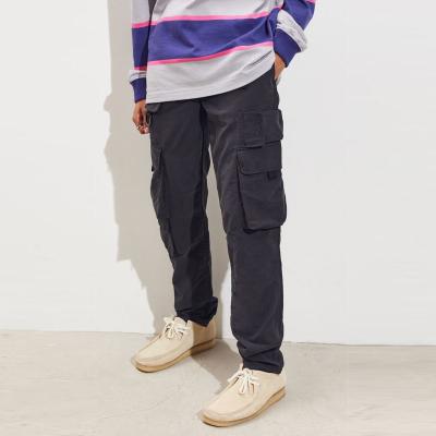 China Causal Men's Streetwear OEM Cargo Hip Hop Cotton Cargo Track Pants Skinny Cargo Sweatpants for sale