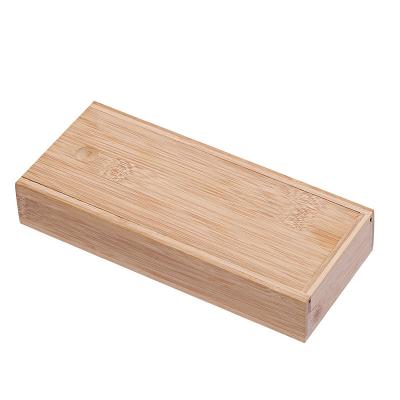 China Recyclable Small Wood Box Wooden Box Drawer Retro Rectangular Pull-Out Type Custom for sale