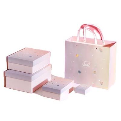 China Wholesale Recyclable Fine Empty Surprise Gift Box Hand Packaging Boxes Large And Small Lipstick Gift Boxes for sale