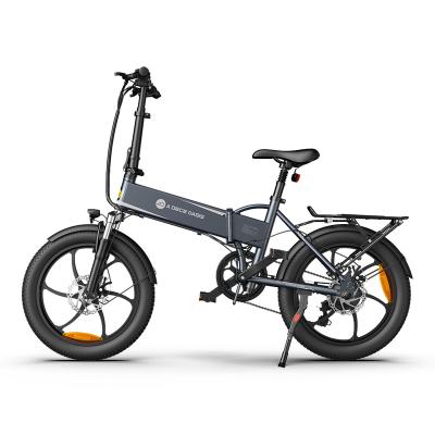 China EU Current EU Ready To Board 36V 250W Motor 20 Inch Fat Tire Electric Bicycle 10.4Ah Battery Folding Electric Mountain Bike For Adult for sale