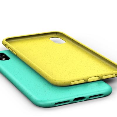 China Eco-Friendly 2021 Pure Color Wheat Color TPU Shockproof Phone Accessories Phone Case Cover For iphone xr for sale