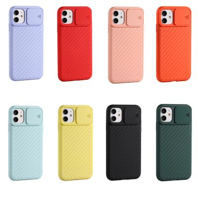 China soft and flexible & Slim and Lightweight Phone Cases Waterproof TPU Phone Case with Slide Phone Case for iPhone X 11 12 Pro Max for sale