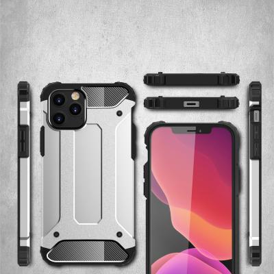 China Fanshion Seven Colors PC+TPU Anti-fingerprint Hybrid Carbon Fiber Texture Phone Case For Iphone 12 for sale