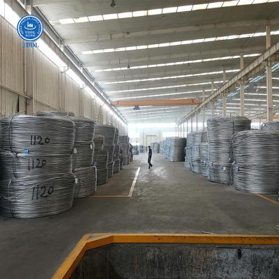 China Raw Material High Purity 99.99% Aluminum Al Wire Rod for sale