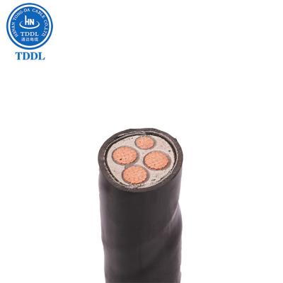 China Construction TDDL Power Cable BT 600/ Square Core 1000v 4 185 Mm Copper Power Cable Prices for sale