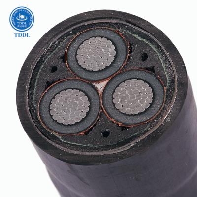 China Earth/Outdoor/Channel/Water 18/30kV Armor Electrical Cable 3 Core Cable Steel High Voltage Power Cable for sale