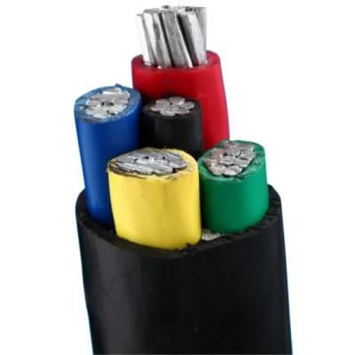 China Power Transmission And Distribution 0.6/1kv Multi Core Aluminum Conductor PVC Insulated PVC Sheathed NAYY Power Cable for sale