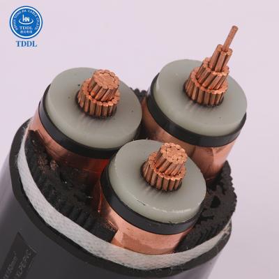 China xlpe power sheath underground underground pipe electrical cable single core 95mm square rope for sale