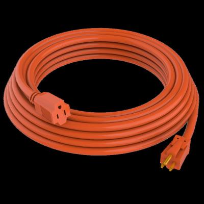 China Outdoor Home Appliance Use Waterproof 25FT ETL Heavy Duty Listed Power 12 Gauge Extension Cord for sale