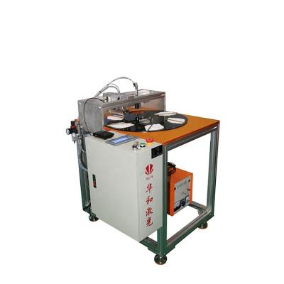 China High efficiency disposable flat mask machine welding head with muti- station mask ear loop weld machine for sale