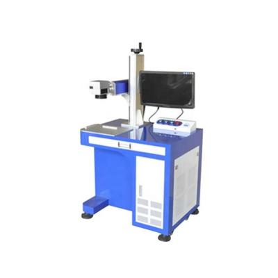 China DG 30w Fiber Desktop Laser Marking Machine Metal Marker 50w Competitive Price for sale